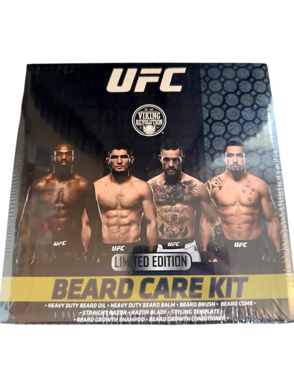 NWT’s SEALED UFC Limited Edition Beard Kit for Superior Beard Care Complete Set